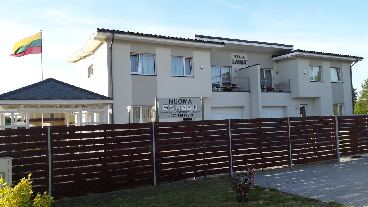 Vila Laima Hotel Šventoji Exterior foto